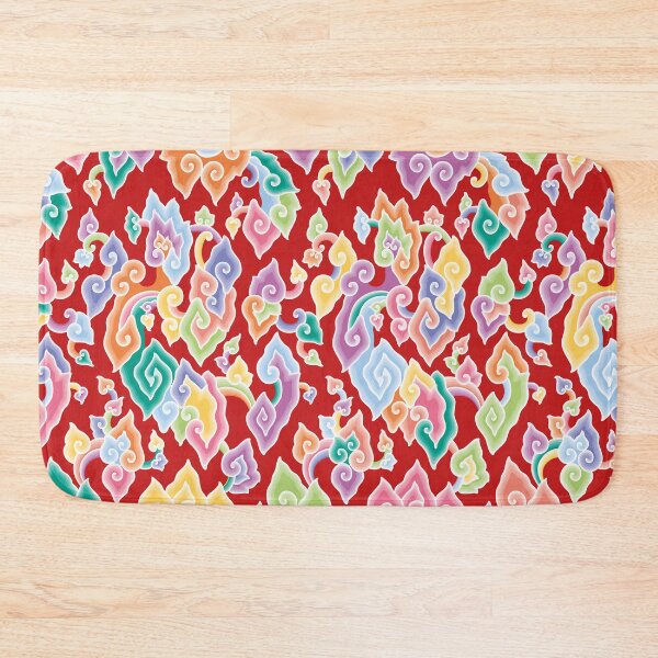 Item preview, Colorful Mega Mendung Batik Pattern designed and sold by YoungLWorkshop.