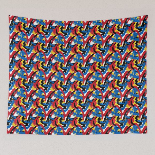 Item preview, Simplicity of Primary Colors designed and sold by MidArtForge.