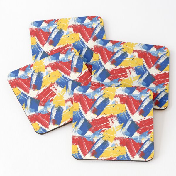 Item preview, Simplicity of Primary Colors designed and sold by MidArtForge.