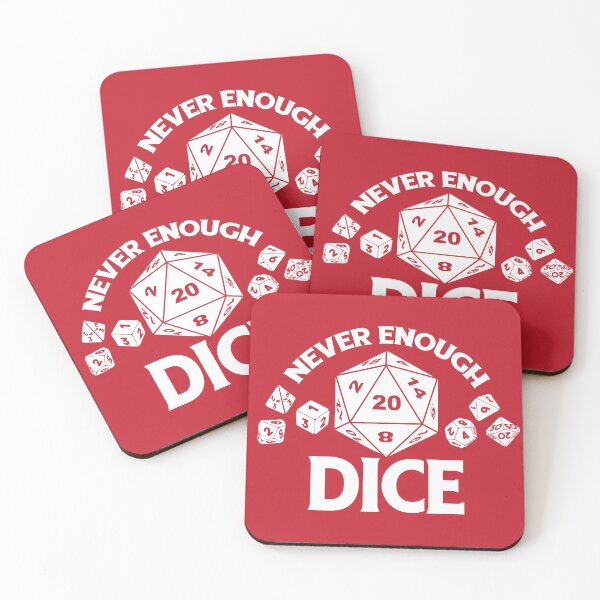 Item preview, Never Enough Dice designed and sold by atomicgirl.