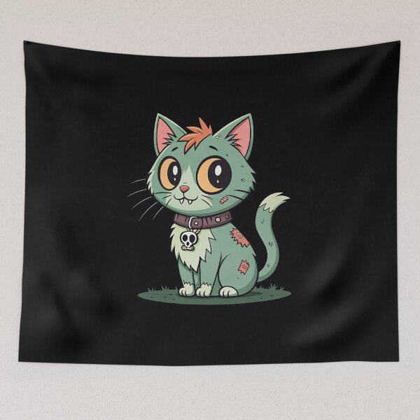 Item preview, Cute Zombie Cat designed and sold by SignumShop.