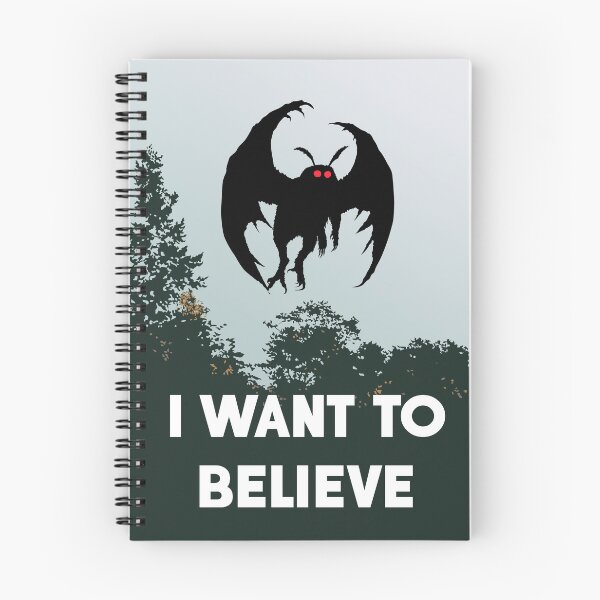 Item preview, I Want to Believe in Mothman designed and sold by atomicgirl.