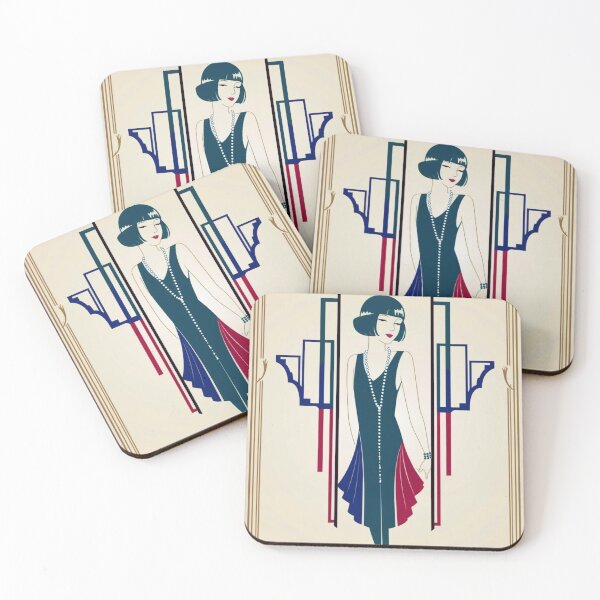 Item preview, Flapper girl design, "Unflappable". No Text Version. designed and sold by Shoot-The-Moon.