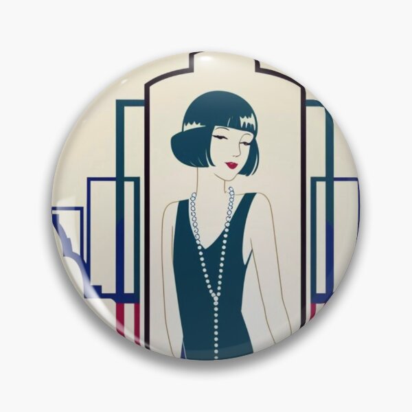 Item preview, Flapper girl design, "Unflappable". Text Version. designed and sold by Shoot-The-Moon.