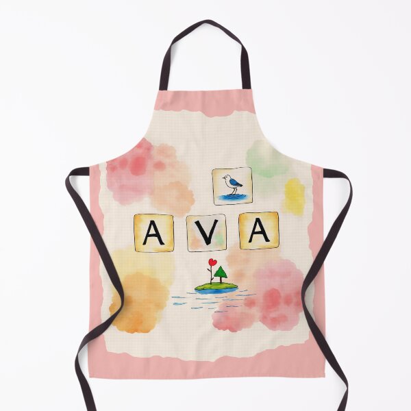 Item preview, Ava - A Girl's Name in Watercolor Dreams designed and sold by my-wishlist.