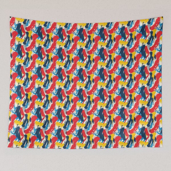 Item preview, Simplicity of Primary Colors designed and sold by MidArtForge.