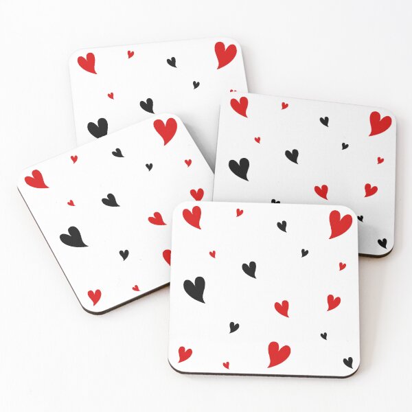 Item preview, red and black hearts designed and sold by EpicCreation.