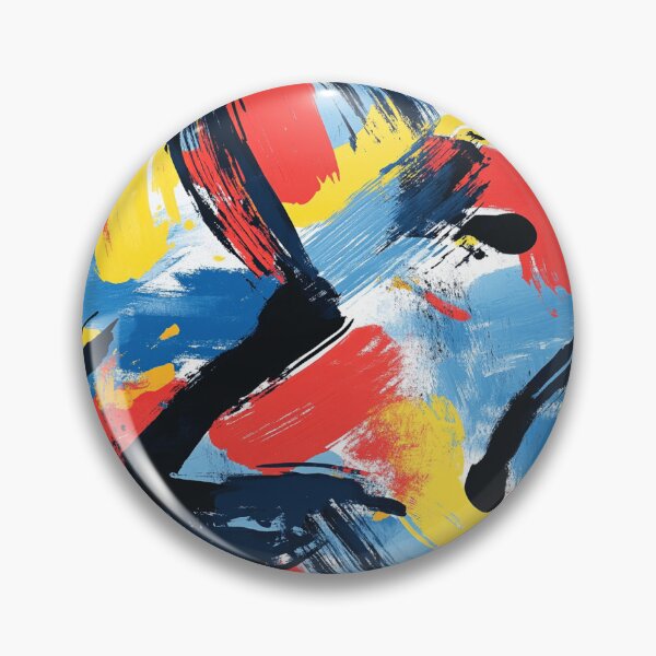 Item preview, Simplicity of Primary Colors designed and sold by MidArtForge.