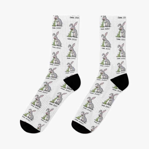 Item preview, Anti-Social, Bunny, Instant Regret, people, funnyfits70, Humor, Funny, retro, vintage, funny quotes, animal humor, designed and sold by FunnyFits70.
