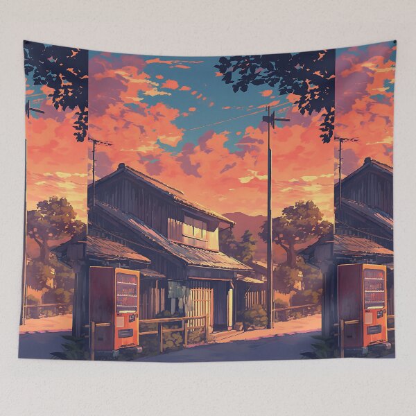 Item preview, Lofi Background Art - Dusk Hour designed and sold by bapupa.
