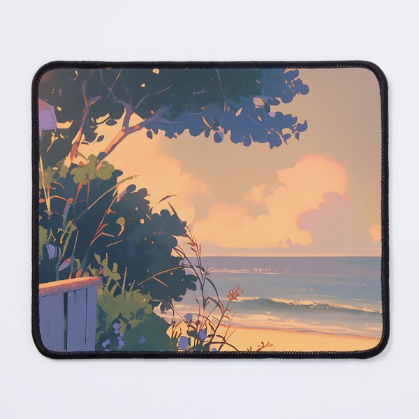 Item preview, Lofi Background Art - Beach Sunset designed and sold by bapupa.