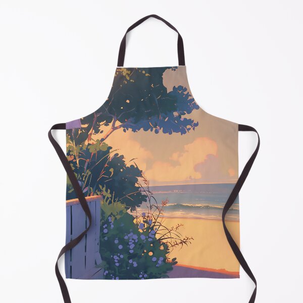 Item preview, Lofi Background Art - Beach Sunset designed and sold by bapupa.