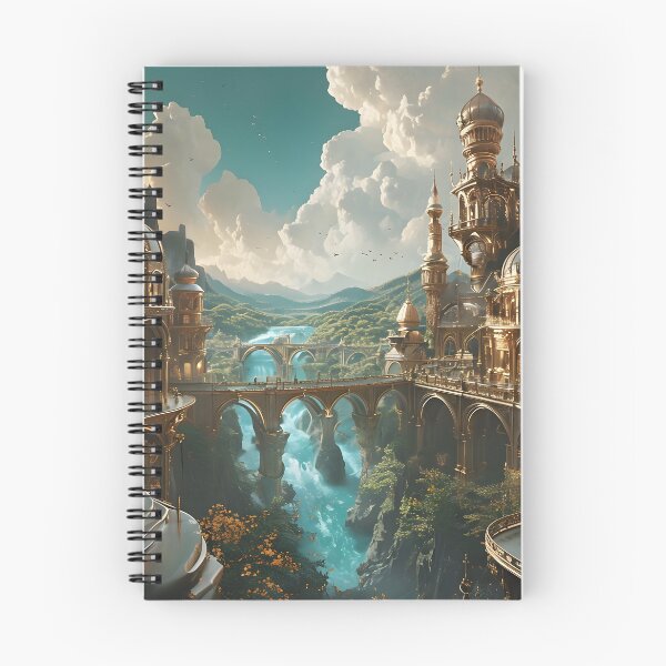 Item preview, Fantasy landscape designed and sold by Jambonfromage.