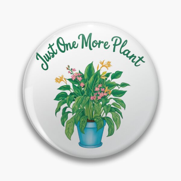 Item preview, Green Indoor House Just One More Plant Sticker designed and sold by colorleafz.