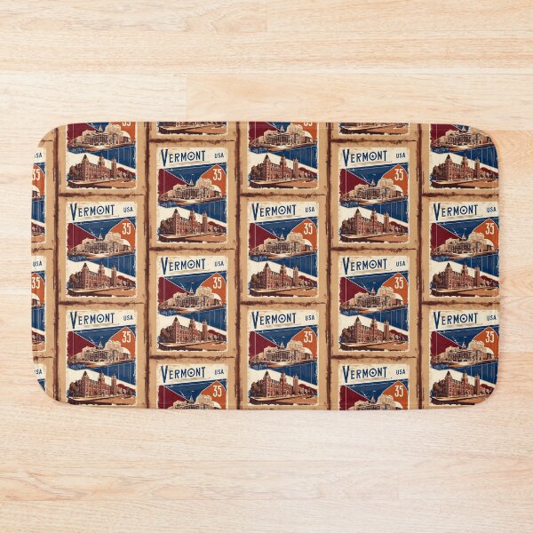 Item preview, Vermont 1950s USA Vintage Retro Tourism  designed and sold by TravelersGems.