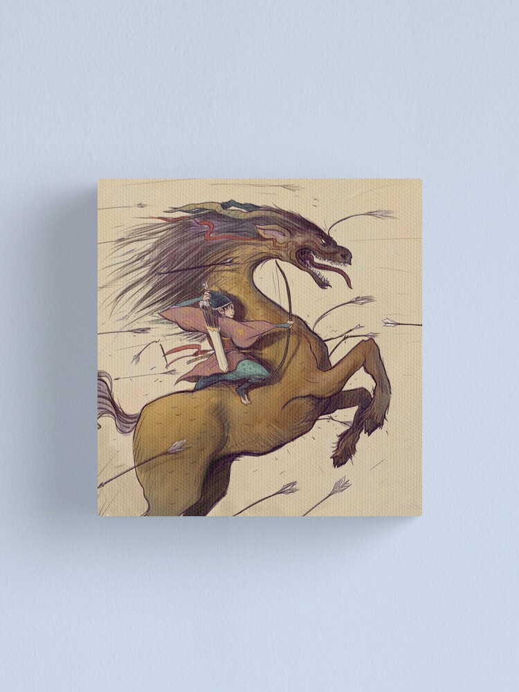 Alternate view of Kirin Canvas Print