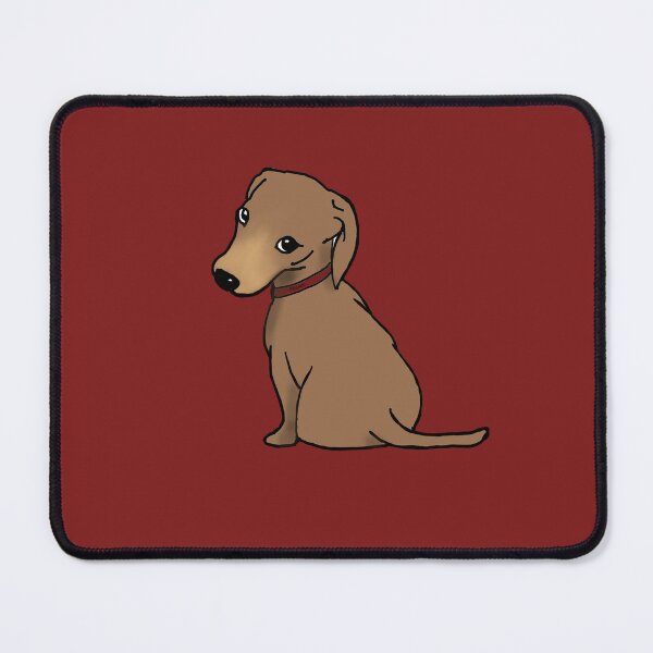 Item preview, Cute dachshund Oliver, drawn by hand designed and sold by IneffableIllust.