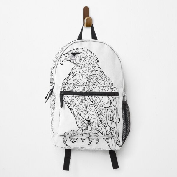 Item preview, Eagle #5 Coloring Page Pattern designed and sold by DavidColoring.