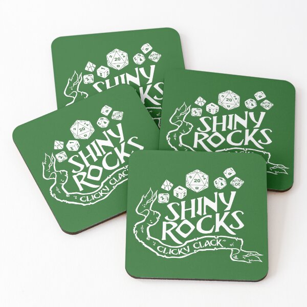 Item preview, Shiny Rocks Clicky Clack - Goblin Dice designed and sold by atomicgirl.