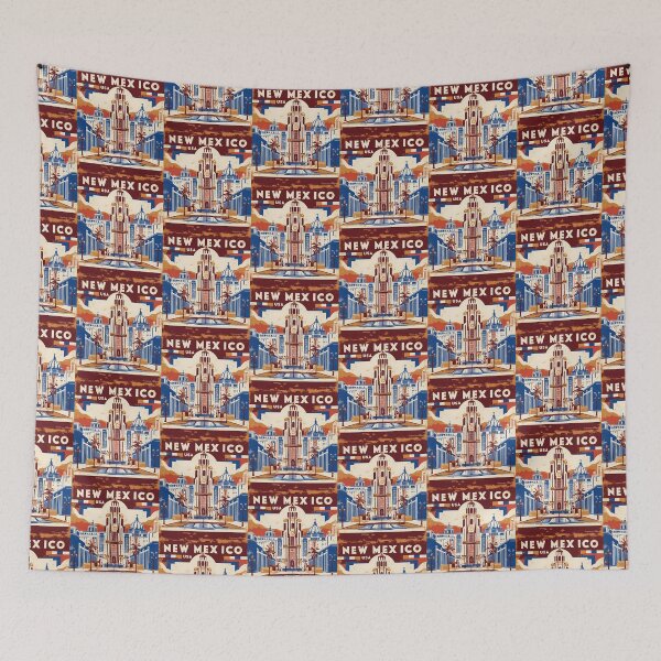 Item preview, New Mexico 1950s USA Vintage Retro Tourism  designed and sold by TravelersGems.