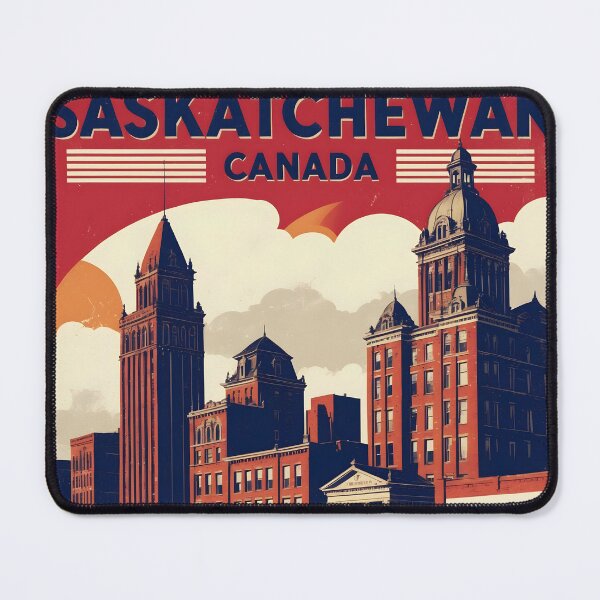 Item preview, 1950s Saskatchewan Canada Vintage Travel Tourism designed and sold by TravelersGems.