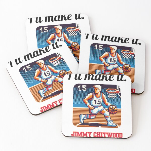 Item preview, 8bit retro video game Jimmy Chitwood designed and sold by Pop, Culture and Stuff.