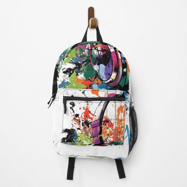 Item preview, Headphones in Colorful Splash Art designed and sold by DreamDigi2024RB.