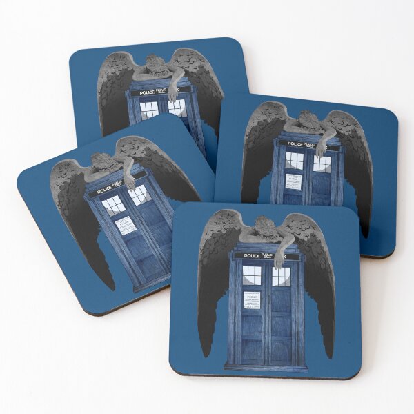 Item preview, Angel Weeping on Blue Box designed and sold by atomicgirl.