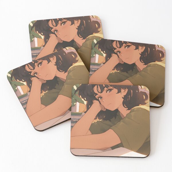 Item preview, Peaceful Lofi Girl designed and sold by bapupa.