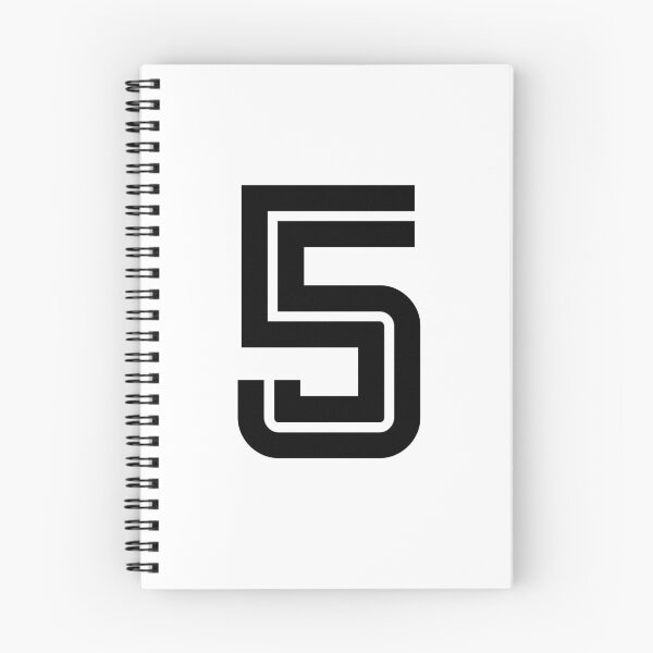 Item preview, No. 5 / Player Number Five / Football Player Number 5 (Black) designed and sold by STUDIO-72.