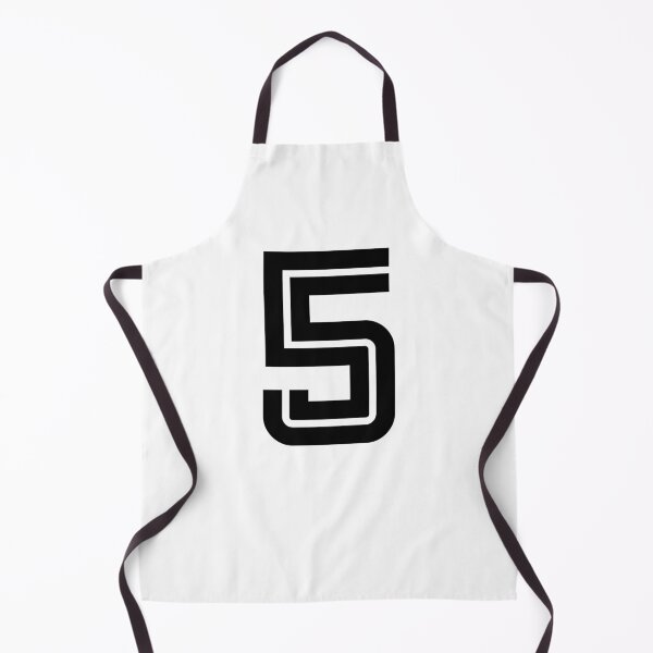 Item preview, No. 5 / Player Number Five / Football Player Number 5 (Black) designed and sold by STUDIO-72.