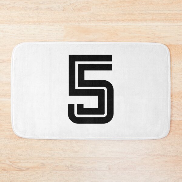 Item preview, No. 5 / Player Number Five / Football Player Number 5 (Black) designed and sold by STUDIO-72.