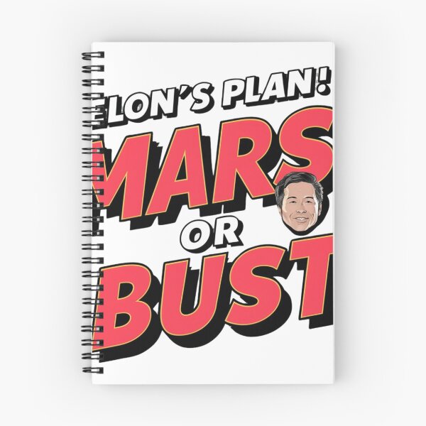 Item preview, Tesla Bumper Elon's Plan! MARS OR BUST designed and sold by SanadDiab.