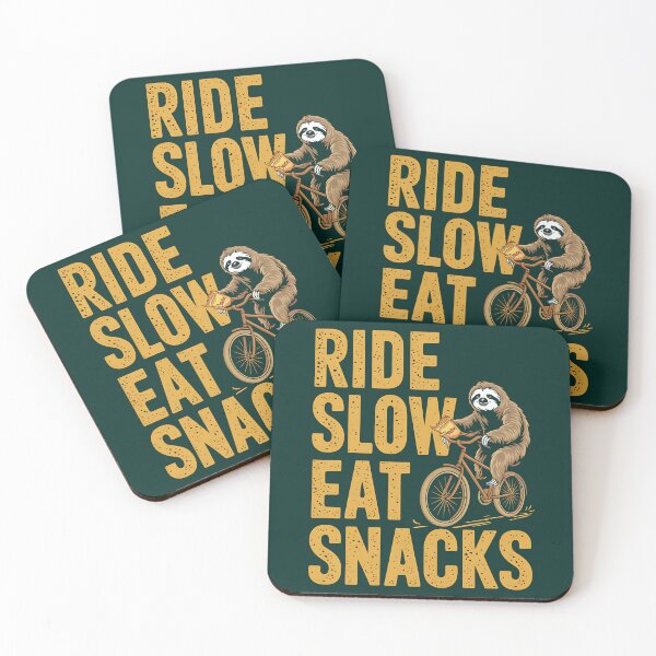 Item preview, Ride Slow Eat Snacks, Funny Gift for Streetwear Lovers designed and sold by MikeKart.