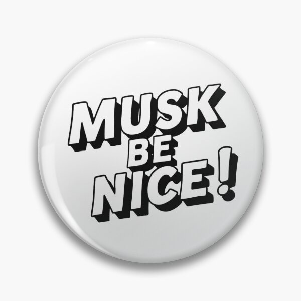 Item preview, Tesla Bumper MUSK BE NICE !  designed and sold by SanadDiab.