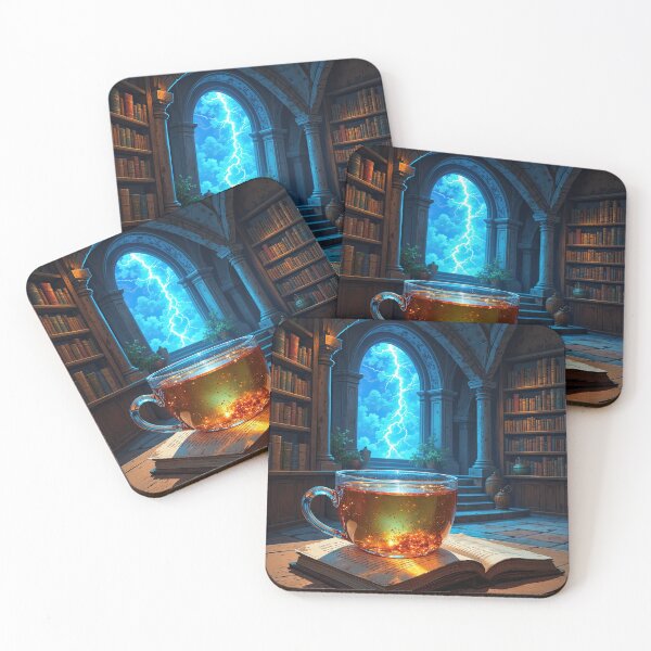 Item preview, Magical Tea and a Stormy Sky designed and sold by DafGole.