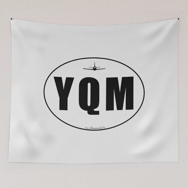 Item preview, YQM New Brunswick Canada CA Airport Code designed and sold by Lartheviking.