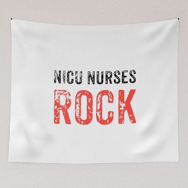Item preview, NICU Nurses Rock Gifts for Neonatal Intensive Care Unit Nurses designed and sold by RozWatts.