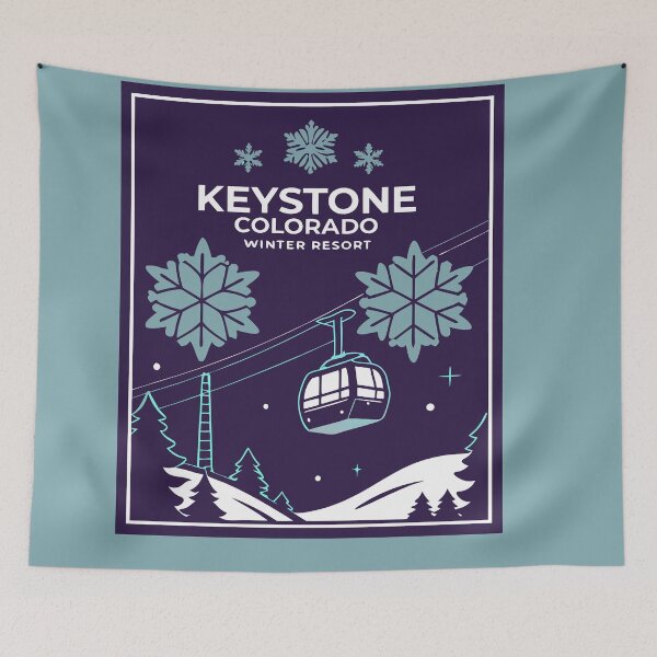 Item preview, Keystone Colorado Winter Resort designed and sold by bihtti.