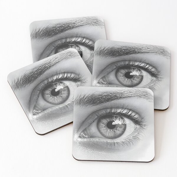 Item preview, Realistic Girl Eye Pencil Drawing designed and sold by Pencil-Art.