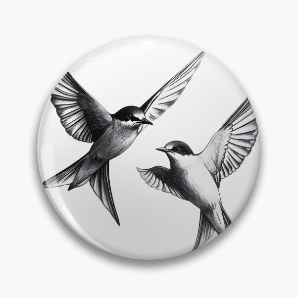 Item preview, Realistic Bird Pencil Drawing designed and sold by Pencil-Art.