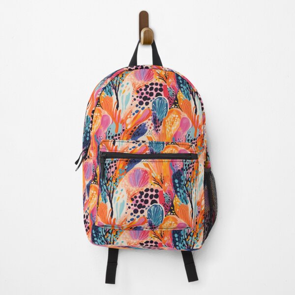 Item preview, Vibrant Abstract Coral Reef Pattern designed and sold by SpiritedArtwork.