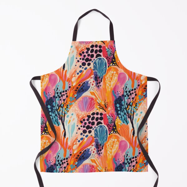 Item preview, Vibrant Abstract Coral Reef Pattern designed and sold by SpiritedArtwork.