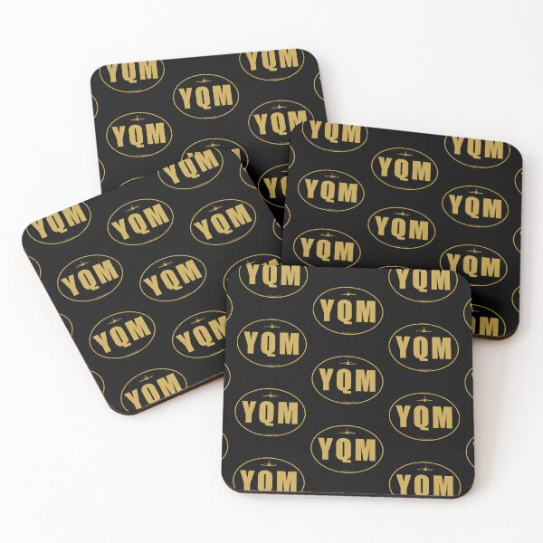 Item preview, Código del aeropuerto YQM de Nuevo Brunswick, Canadá (CA) designed and sold by Lartheviking.