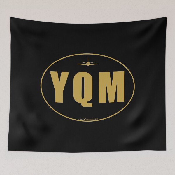 Item preview, YQM New Brunswick Canada CA Airport Code designed and sold by Lartheviking.