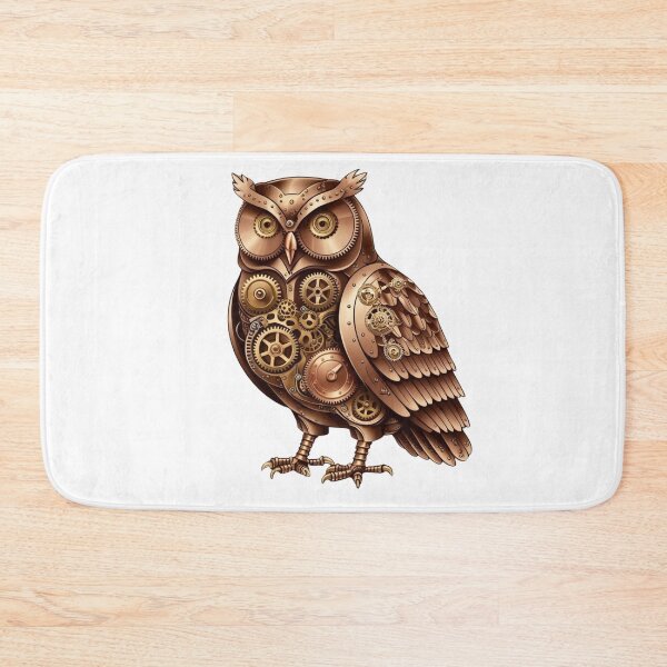 Item preview, Steampunk Owl – Intricate Mechanical Gearwork Design designed and sold by CoachCreates.