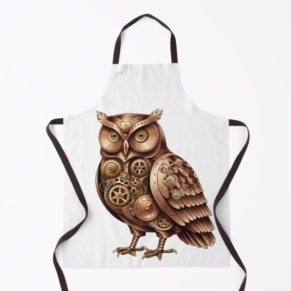 Item preview, Steampunk Owl – Intricate Mechanical Gearwork Design designed and sold by CoachCreates.