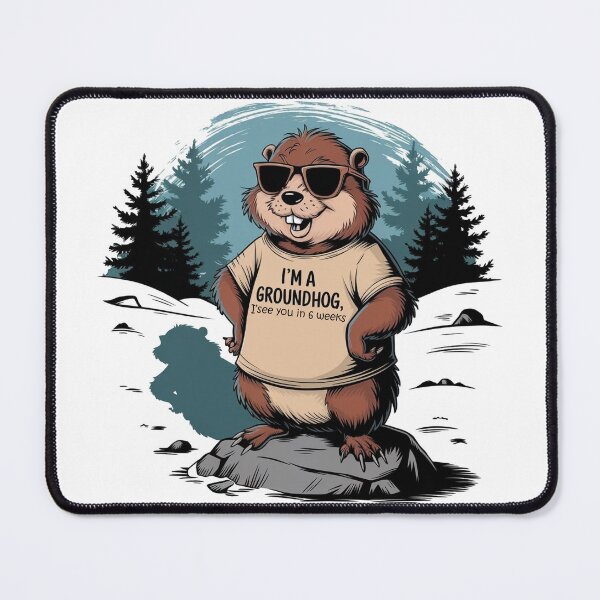 Item preview, Groundhog Day designed and sold by WikaKowalczyk.