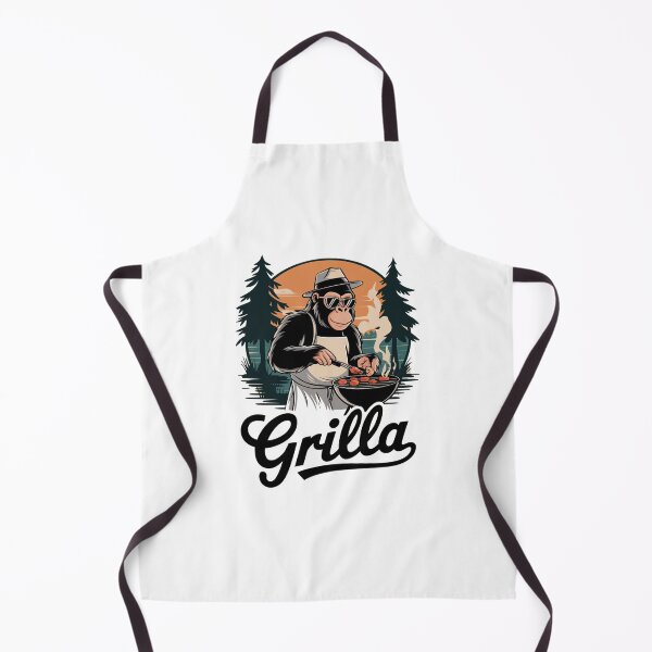 Item preview, Grilla Gorilla BBQ designed and sold by MonkiFlipp.
