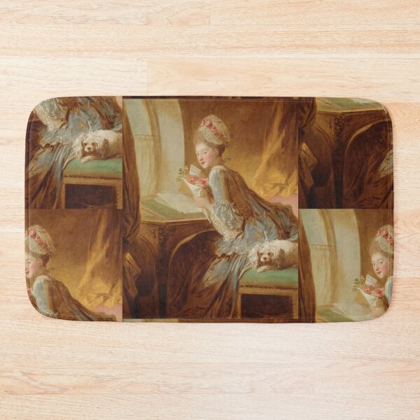 Item preview, Aesthetic and Vintage Painting The Love Letter by Artist Jean Honoré Fragonard 1770 designed and sold by Decor Prints Gallery.